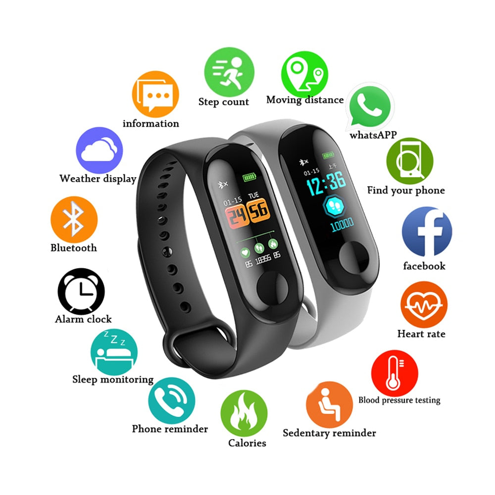 Fitness Tracker Smart Band Smartwatch