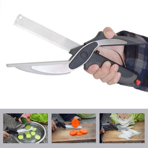 Stainless Steel Kitchen Scissors 2 in 1