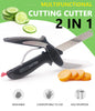 Stainless Steel Kitchen Scissors 2 in 1